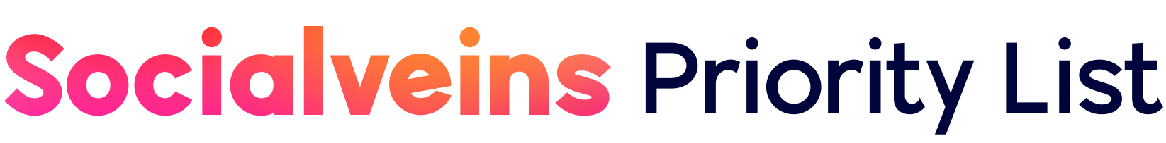 Socialveins Priority List Logo